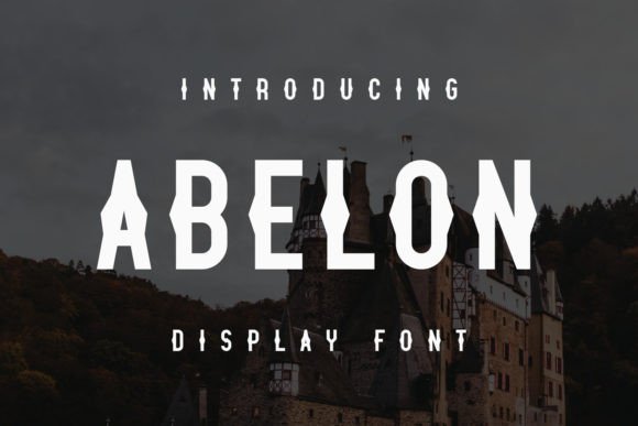 Abelon: A Display Font That Makes Your Headlines Instantly Clickable