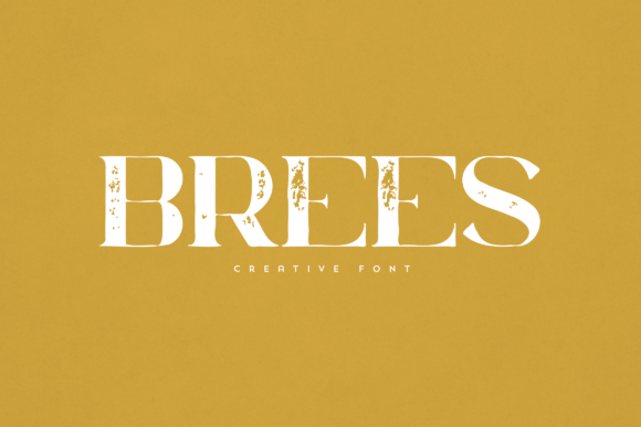 Brees: A Display Font That Breathes Quiet Confidence