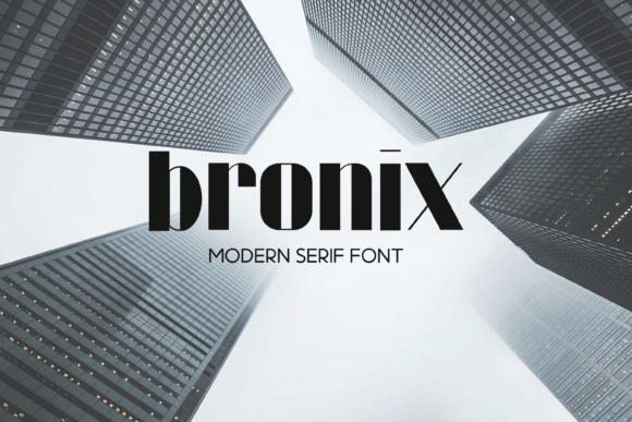 Bronix: A Distinctive Display Font for Editorial Impact