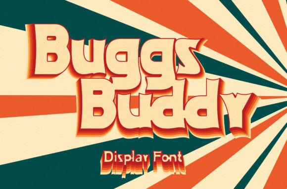 Buggs Buddy: A Playful Display Font for Handmade Charm