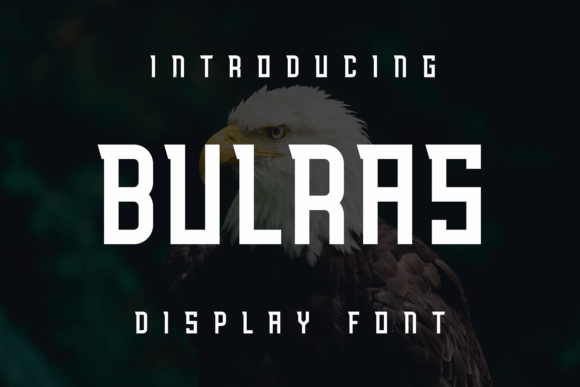 Bulras: A Stylish Display Font for Digital Branding