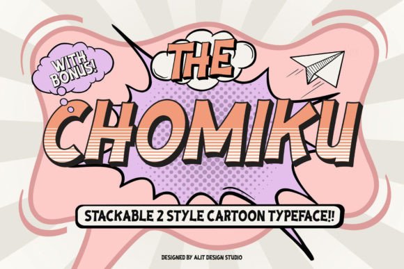 Chomiku: A Playful Display Font for Scroll-Stopping Marketing