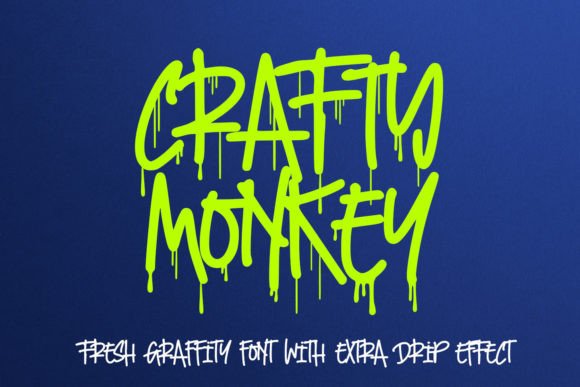 Crafty Monkey: A Bold Urban Display Font That Delivers