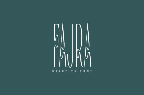 Fajra: A Display Font That Elevates Your Brand Instantly