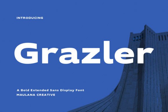 Grazler: A Display Font That Breathes Life Into Editorial Moments
