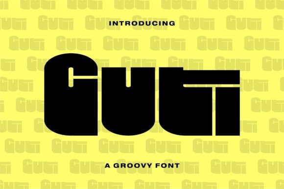 Guti: A Display Font That Gives Your Brand Instant Personality