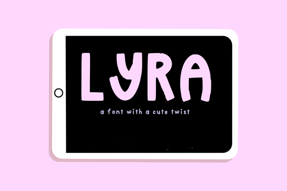 Lyra: A Playful Display Font with Heart