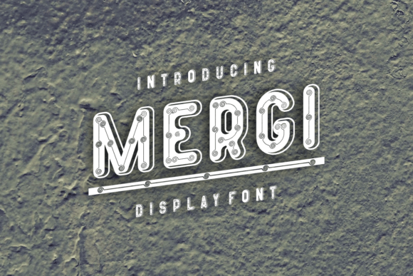 Mergi: A Display Font That Breathes Quiet Confidence