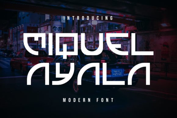 Miquel Ayala: A Distinctive Display Font for Digital Branding