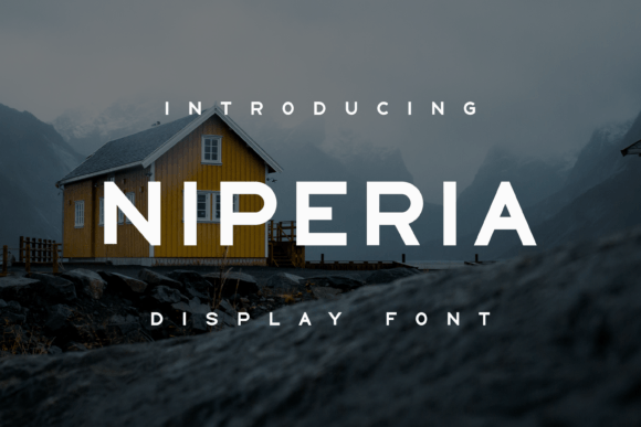 Niperia: A Distinctive Display Font for Editorial Design