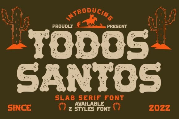 Todos Santos: A Display Font That Feels Like a Thoughtful Pause