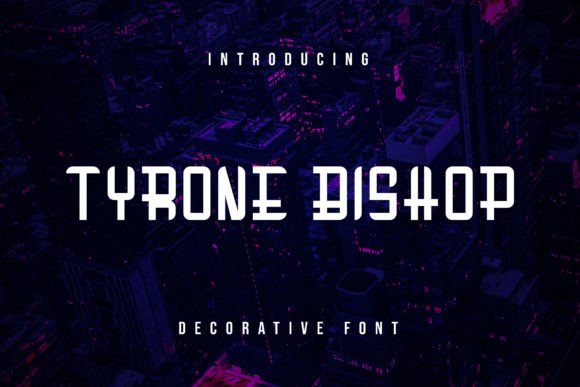 Tyrone Bishop: A Modern Display Font with Editorial Clarity