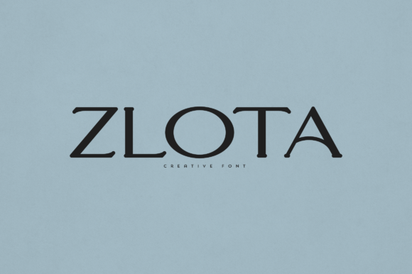 Zlota: A Display Font That Elevates Brand Messaging